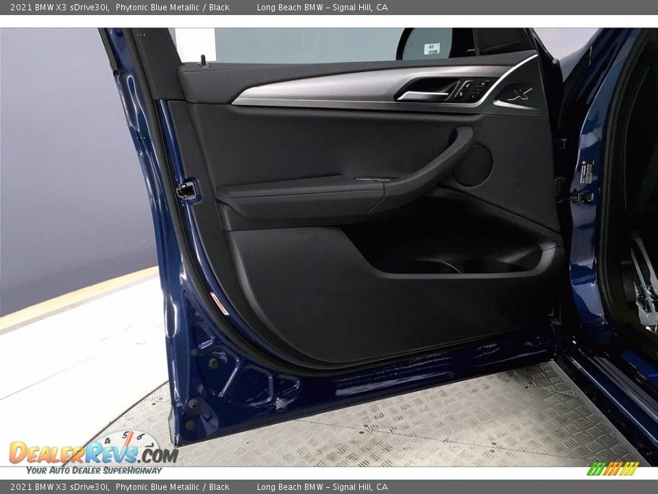 2021 BMW X3 sDrive30i Phytonic Blue Metallic / Black Photo #13