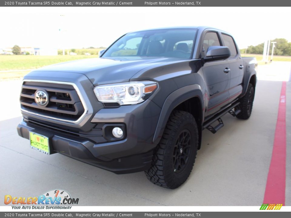 2020 Toyota Tacoma SR5 Double Cab Magnetic Gray Metallic / Cement Photo #4