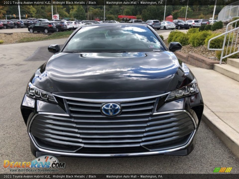 2021 Toyota Avalon Hybrid XLE Midnight Black Metallic / Black Photo #33