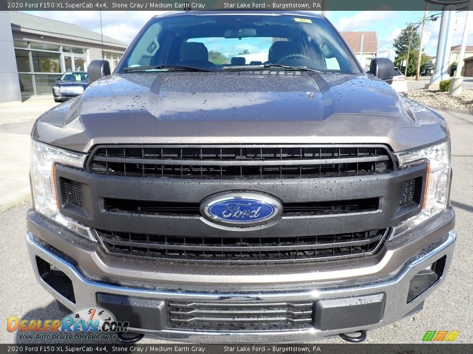 2020 Ford F150 XL SuperCab 4x4 Stone Gray / Medium Earth Gray Photo #8