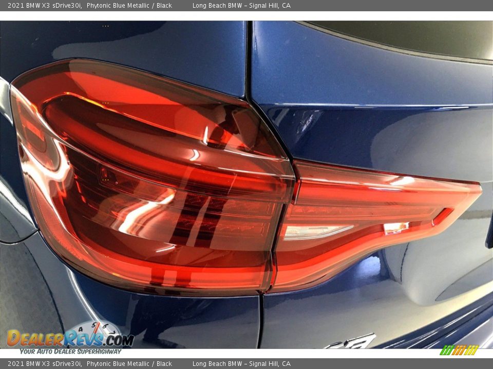 2021 BMW X3 sDrive30i Phytonic Blue Metallic / Black Photo #15