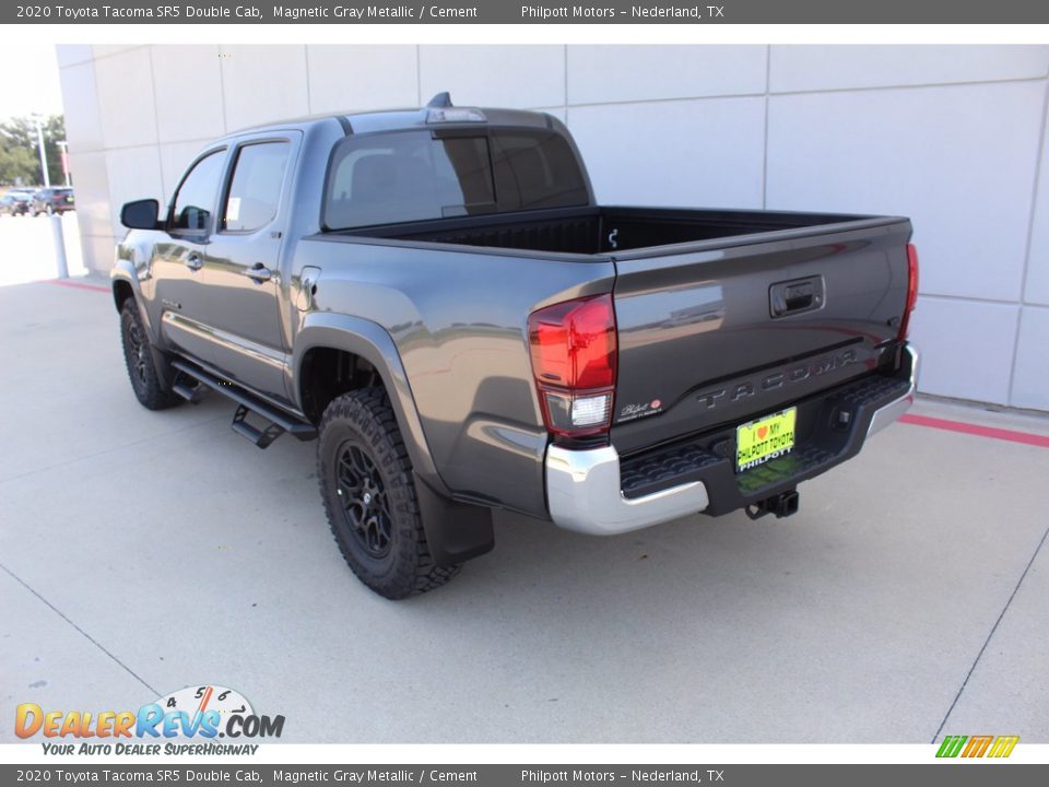 2020 Toyota Tacoma SR5 Double Cab Magnetic Gray Metallic / Cement Photo #6
