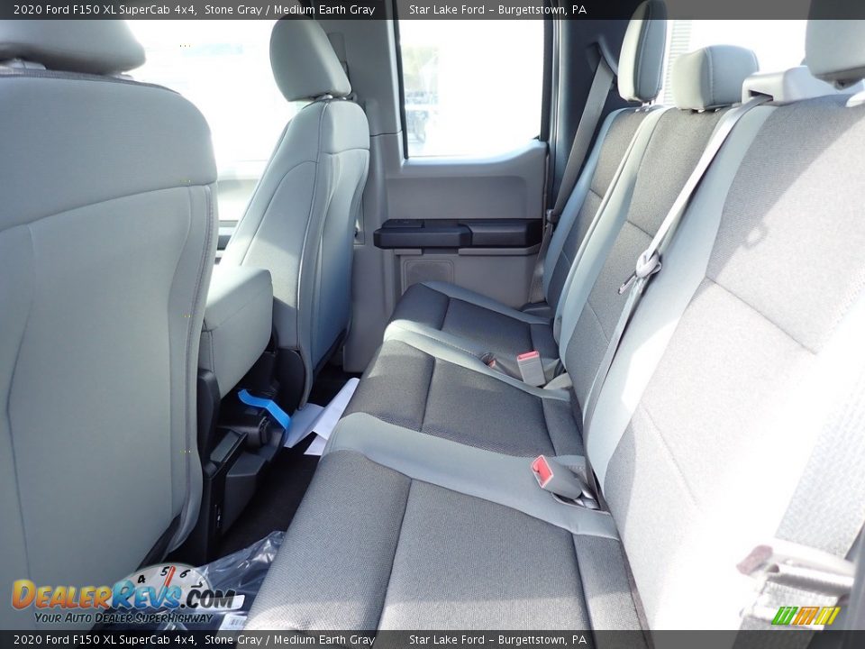 2020 Ford F150 XL SuperCab 4x4 Stone Gray / Medium Earth Gray Photo #10