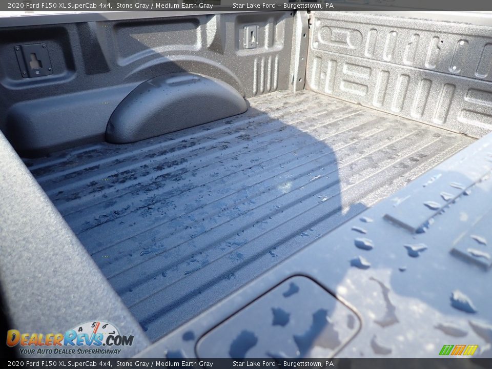 2020 Ford F150 XL SuperCab 4x4 Stone Gray / Medium Earth Gray Photo #12