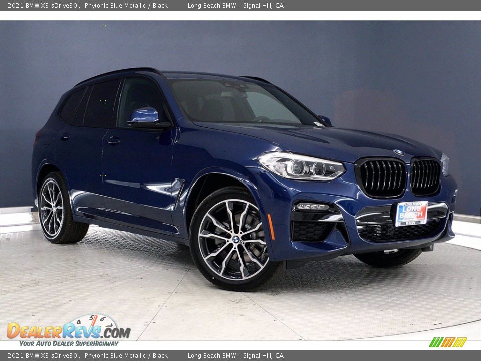 Front 3/4 View of 2021 BMW X3 sDrive30i Photo #19