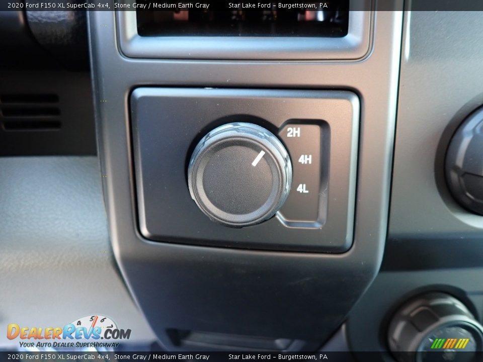 2020 Ford F150 XL SuperCab 4x4 Stone Gray / Medium Earth Gray Photo #16
