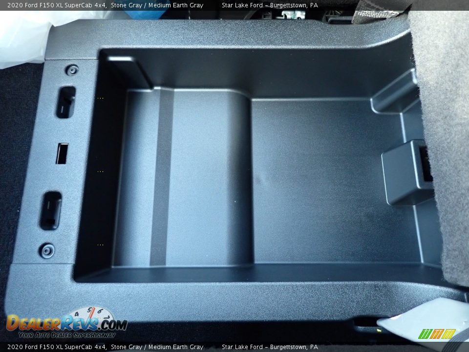 2020 Ford F150 XL SuperCab 4x4 Stone Gray / Medium Earth Gray Photo #17