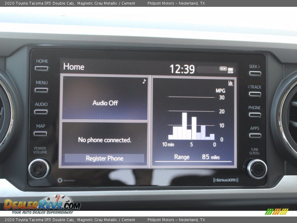 2020 Toyota Tacoma SR5 Double Cab Magnetic Gray Metallic / Cement Photo #15