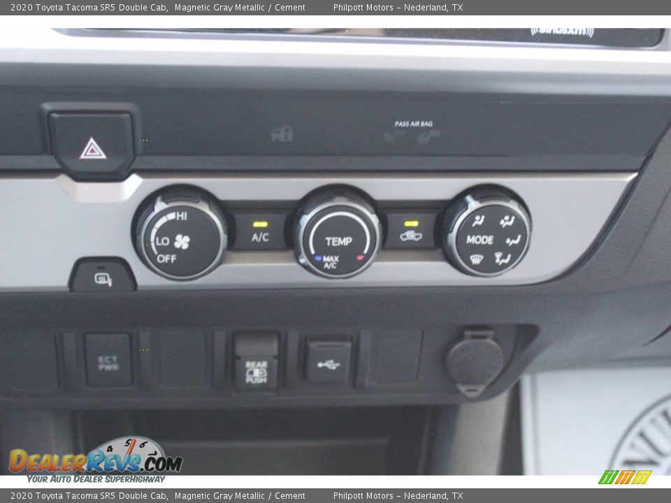 2020 Toyota Tacoma SR5 Double Cab Magnetic Gray Metallic / Cement Photo #16