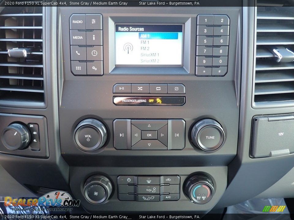 2020 Ford F150 XL SuperCab 4x4 Stone Gray / Medium Earth Gray Photo #20