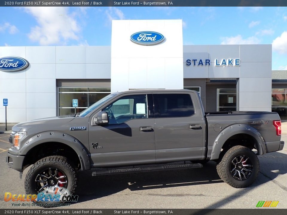 2020 Ford F150 XLT SuperCrew 4x4 Lead Foot / Black Photo #1