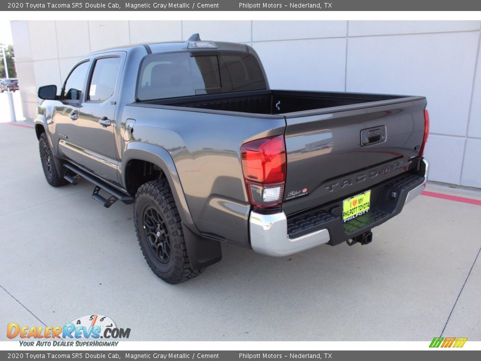2020 Toyota Tacoma SR5 Double Cab Magnetic Gray Metallic / Cement Photo #18