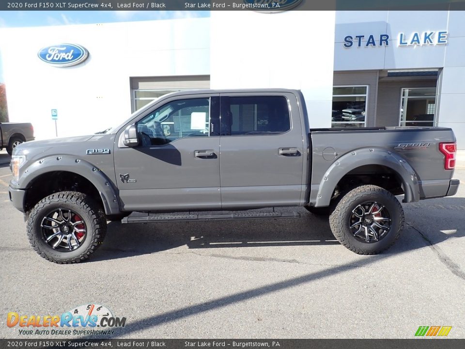 2020 Ford F150 XLT SuperCrew 4x4 Lead Foot / Black Photo #2