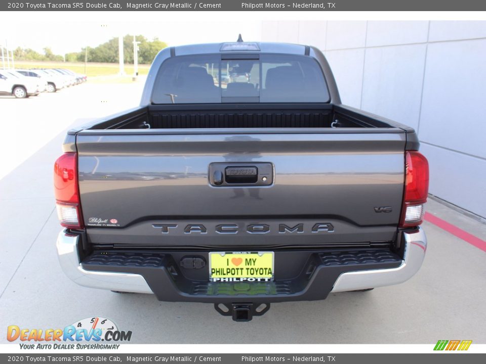 2020 Toyota Tacoma SR5 Double Cab Magnetic Gray Metallic / Cement Photo #19