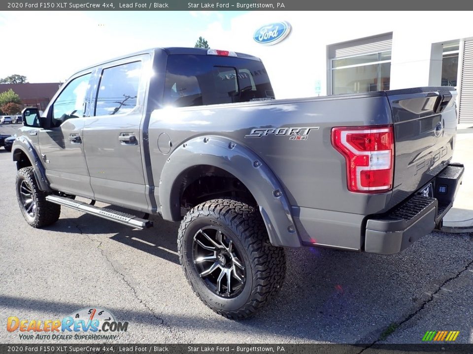 2020 Ford F150 XLT SuperCrew 4x4 Lead Foot / Black Photo #3