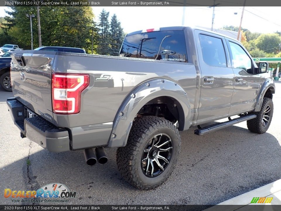 2020 Ford F150 XLT SuperCrew 4x4 Lead Foot / Black Photo #5
