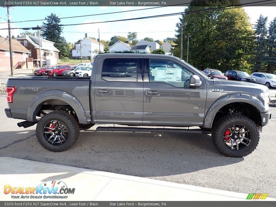 2020 Ford F150 XLT SuperCrew 4x4 Lead Foot / Black Photo #6