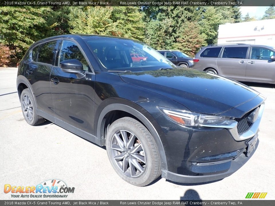 2018 Mazda CX-5 Grand Touring AWD Jet Black Mica / Black Photo #2