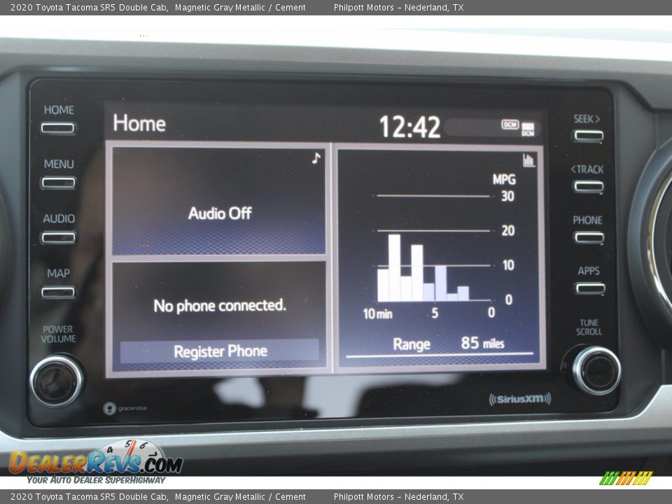 2020 Toyota Tacoma SR5 Double Cab Magnetic Gray Metallic / Cement Photo #27