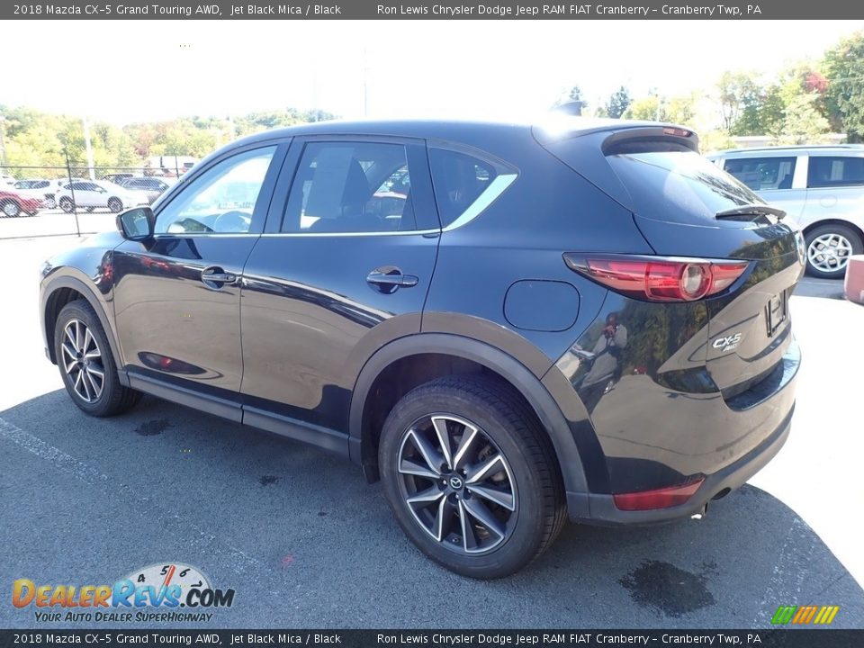 2018 Mazda CX-5 Grand Touring AWD Jet Black Mica / Black Photo #4