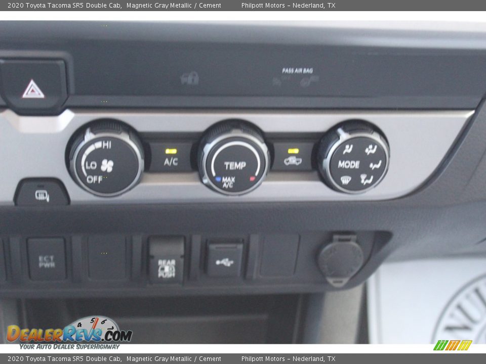 2020 Toyota Tacoma SR5 Double Cab Magnetic Gray Metallic / Cement Photo #28