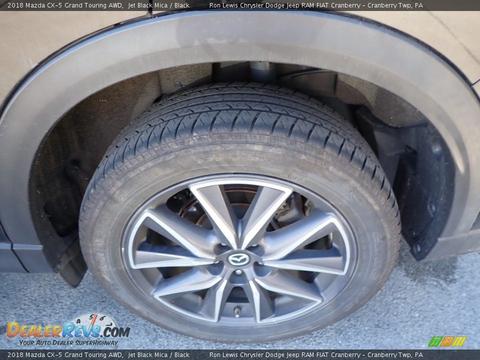 2018 Mazda CX-5 Grand Touring AWD Jet Black Mica / Black Photo #5