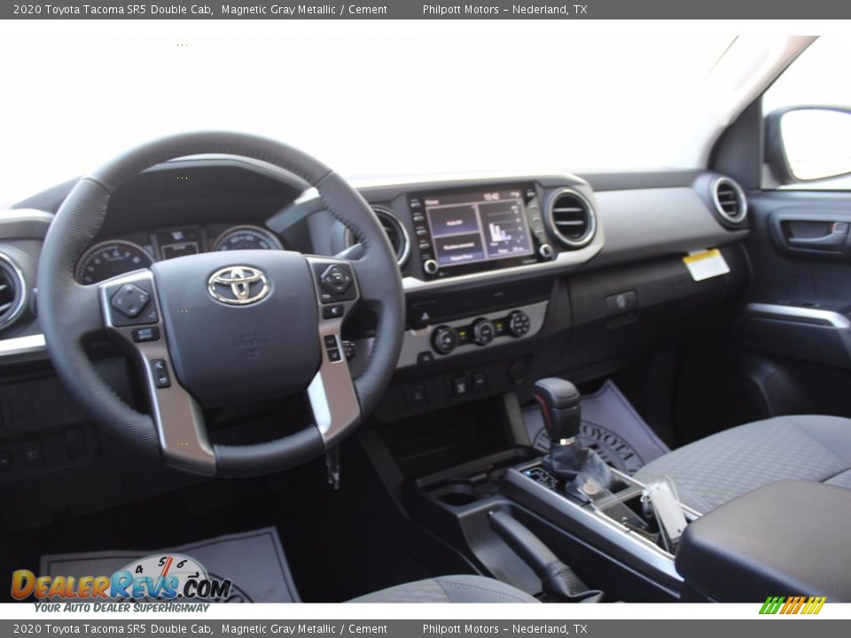 2020 Toyota Tacoma SR5 Double Cab Magnetic Gray Metallic / Cement Photo #32