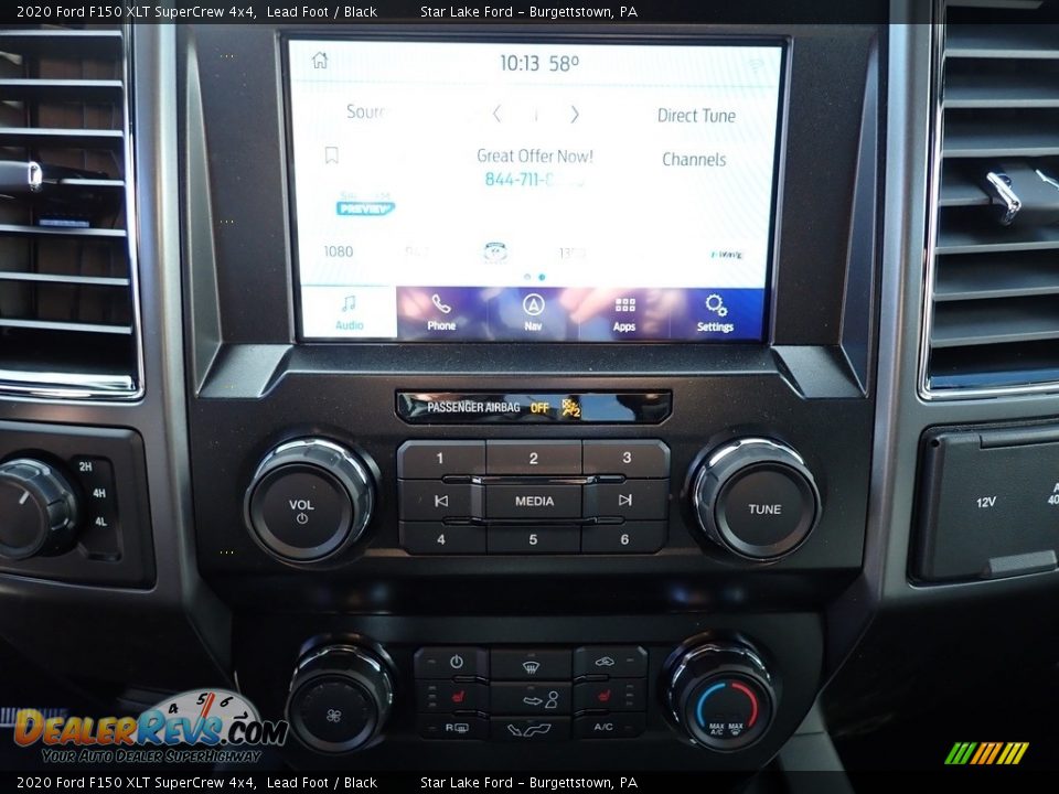 2020 Ford F150 XLT SuperCrew 4x4 Lead Foot / Black Photo #19