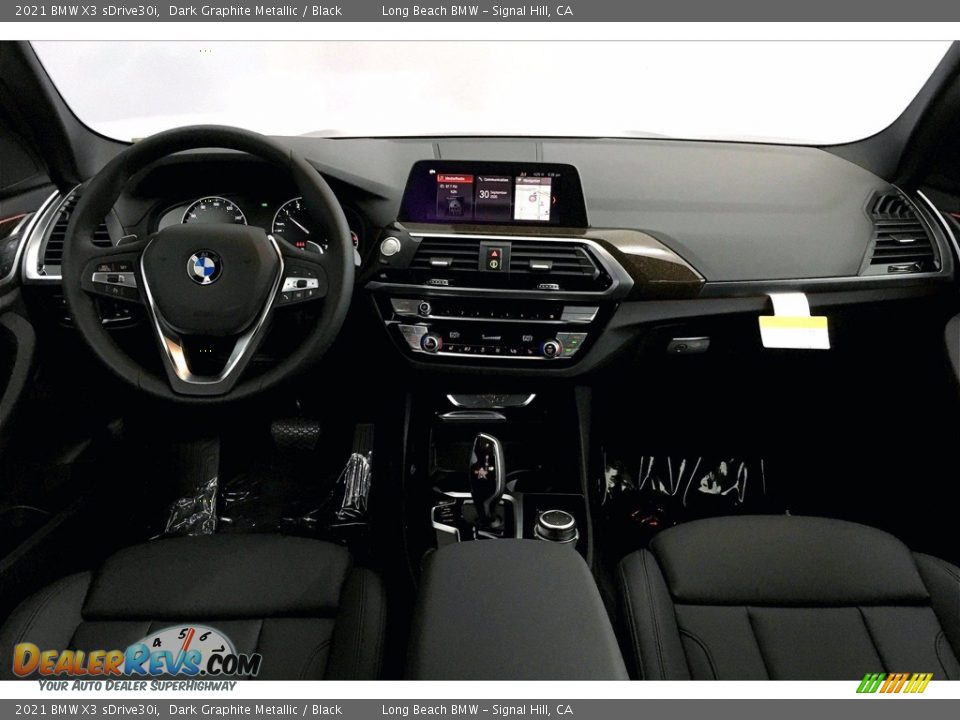 2021 BMW X3 sDrive30i Dark Graphite Metallic / Black Photo #5
