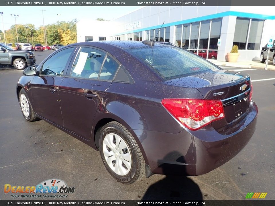 2015 Chevrolet Cruze LS Blue Ray Metallic / Jet Black/Medium Titanium Photo #4