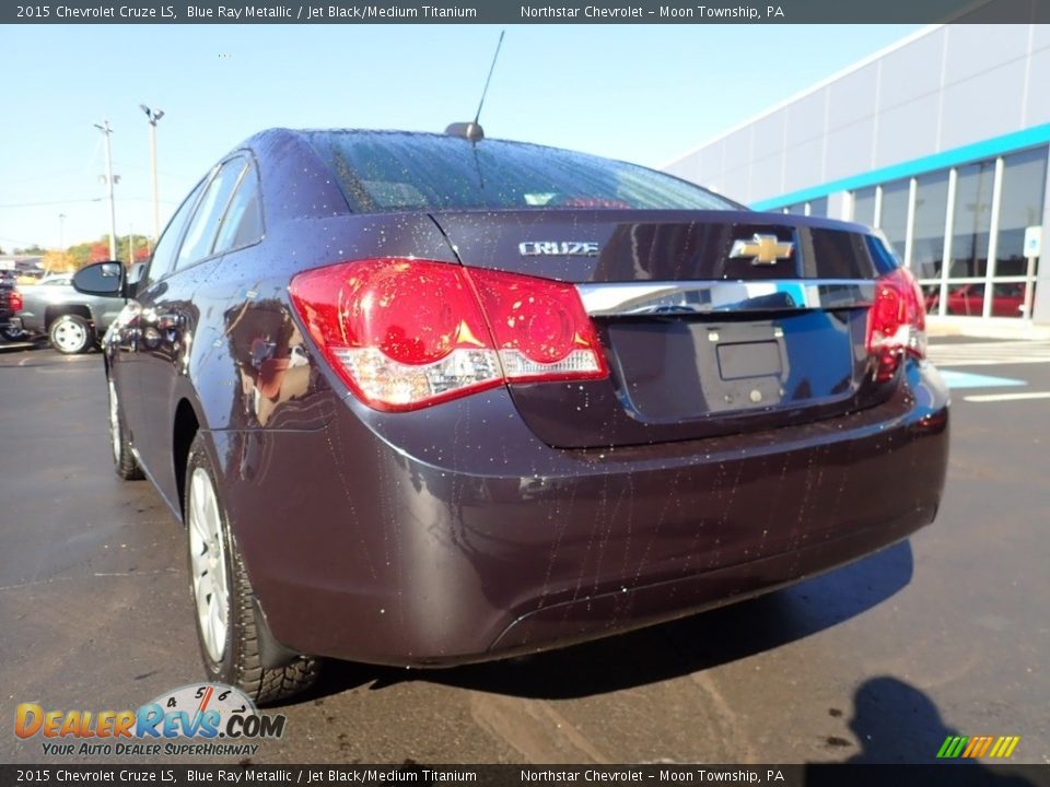 2015 Chevrolet Cruze LS Blue Ray Metallic / Jet Black/Medium Titanium Photo #5