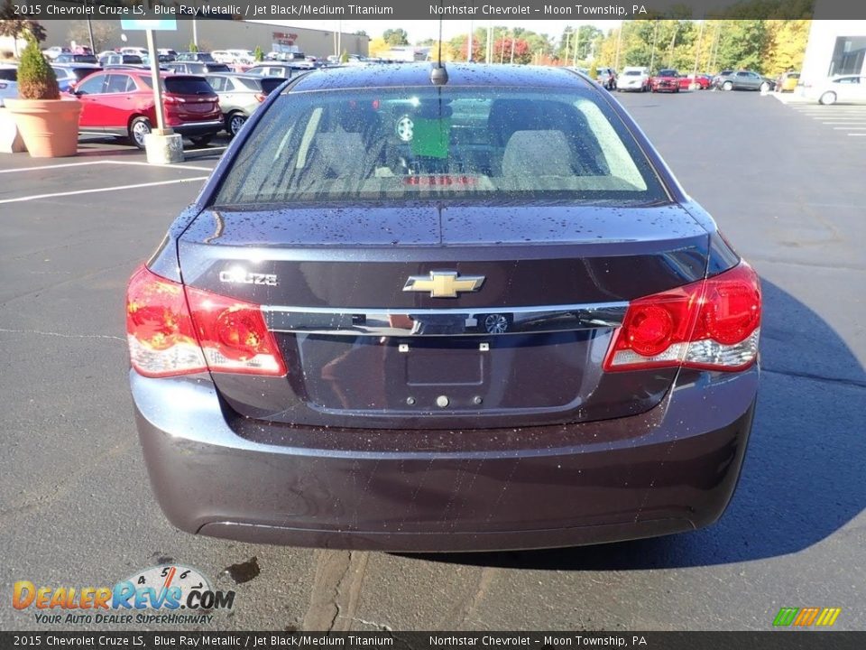 2015 Chevrolet Cruze LS Blue Ray Metallic / Jet Black/Medium Titanium Photo #6