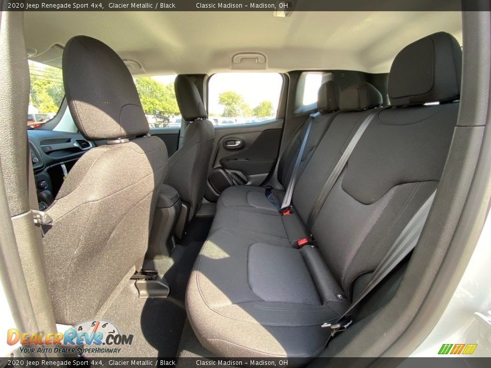 2020 Jeep Renegade Sport 4x4 Glacier Metallic / Black Photo #3