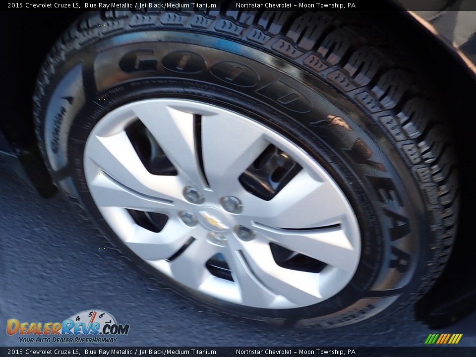 2015 Chevrolet Cruze LS Blue Ray Metallic / Jet Black/Medium Titanium Photo #14