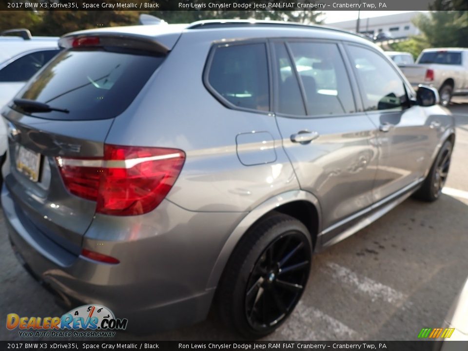 2017 BMW X3 xDrive35i Space Gray Metallic / Black Photo #3