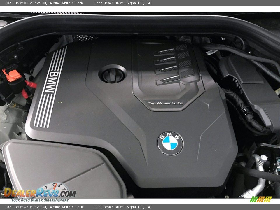 2021 BMW X3 xDrive30i Alpine White / Black Photo #11