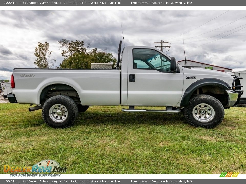 Oxford White 2002 Ford F350 Super Duty XL Regular Cab 4x4 Photo #3