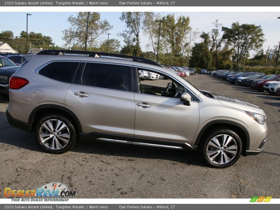 2020 Subaru Ascent Limited Tungsten Metallic / Warm Ivory Photo #4