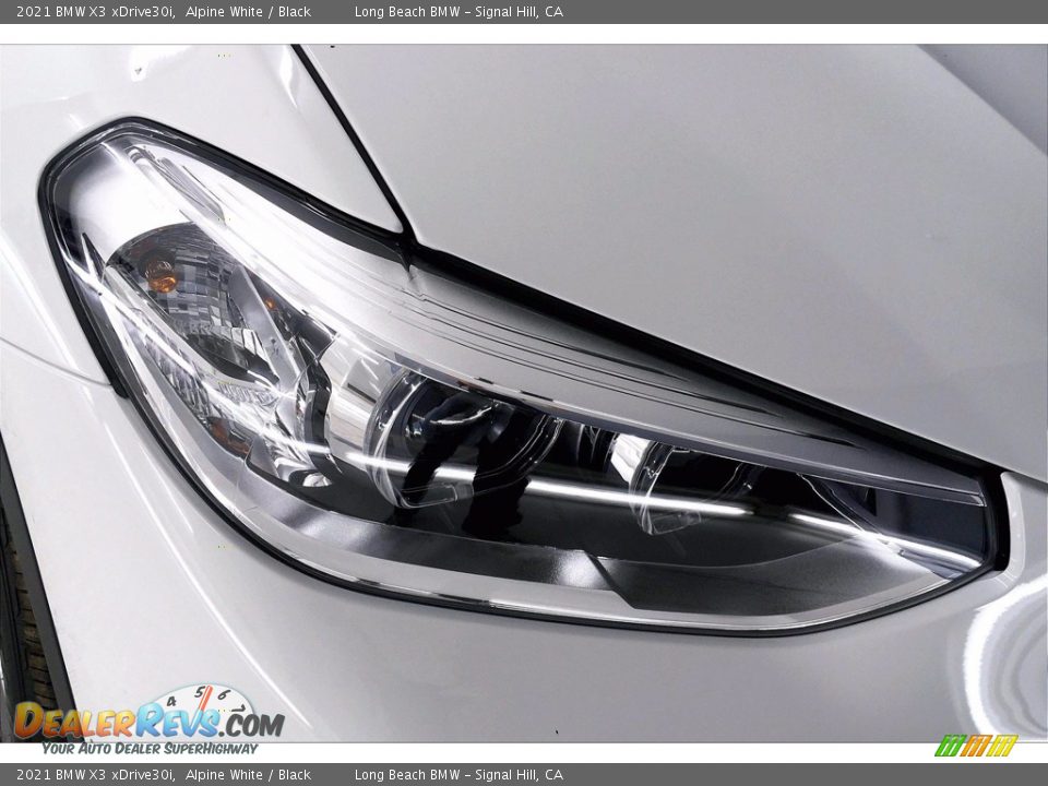 2021 BMW X3 xDrive30i Alpine White / Black Photo #14