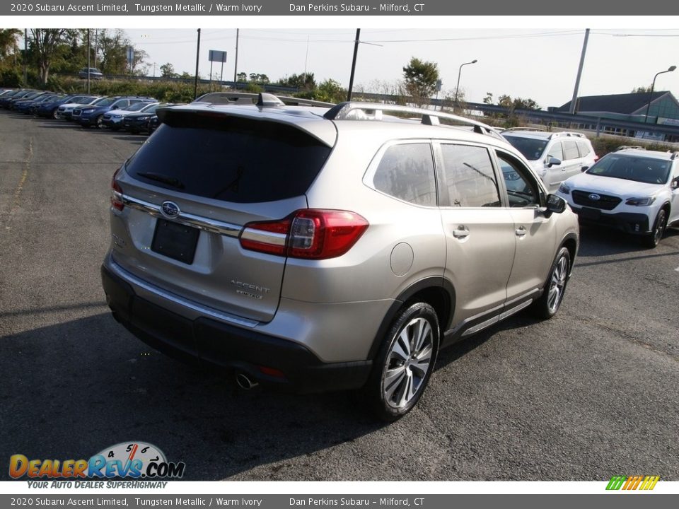 2020 Subaru Ascent Limited Tungsten Metallic / Warm Ivory Photo #5