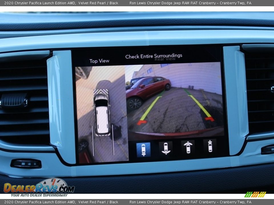 2020 Chrysler Pacifica Launch Edition AWD Velvet Red Pearl / Black Photo #19