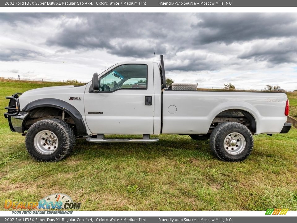 Oxford White 2002 Ford F350 Super Duty XL Regular Cab 4x4 Photo #7