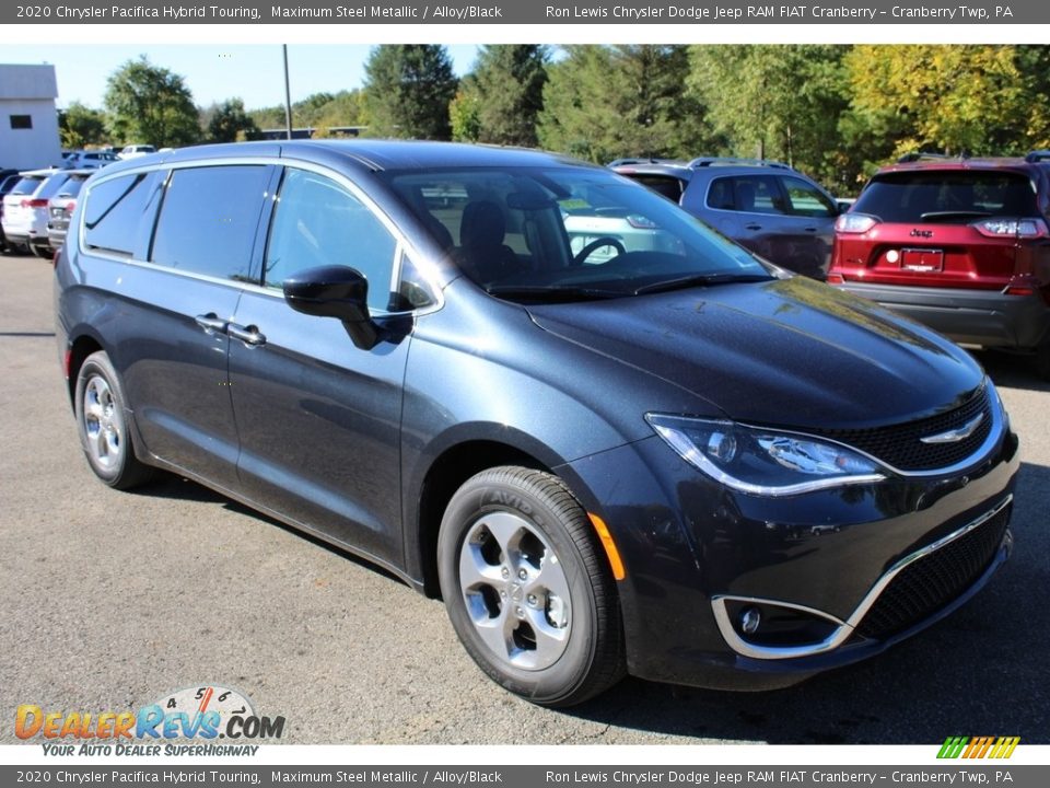 2020 Chrysler Pacifica Hybrid Touring Maximum Steel Metallic / Alloy/Black Photo #3