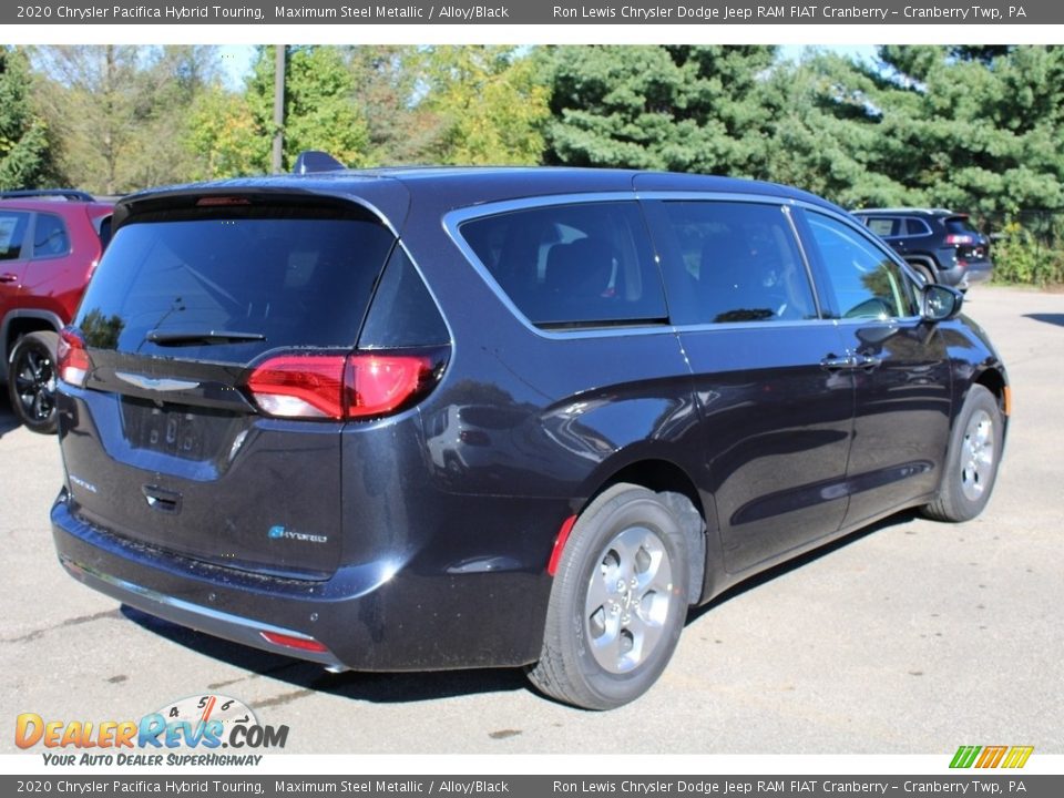 2020 Chrysler Pacifica Hybrid Touring Maximum Steel Metallic / Alloy/Black Photo #5