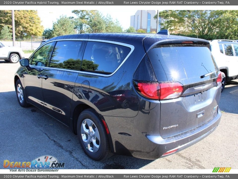 2020 Chrysler Pacifica Hybrid Touring Maximum Steel Metallic / Alloy/Black Photo #8