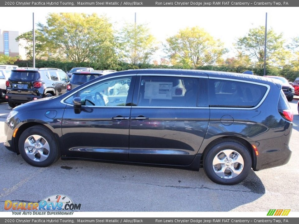 2020 Chrysler Pacifica Hybrid Touring Maximum Steel Metallic / Alloy/Black Photo #9