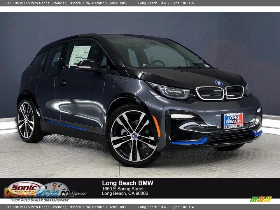 2020 BMW i3 S with Range Extender Mineral Gray Metallic / Deka Dark Photo #1
