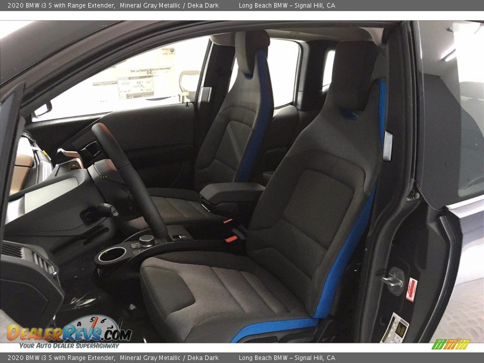 Deka Dark Interior - 2020 BMW i3 S with Range Extender Photo #9