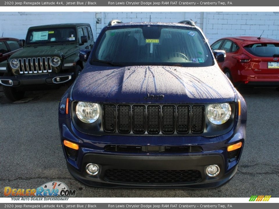 2020 Jeep Renegade Latitude 4x4 Jetset Blue / Black Photo #2