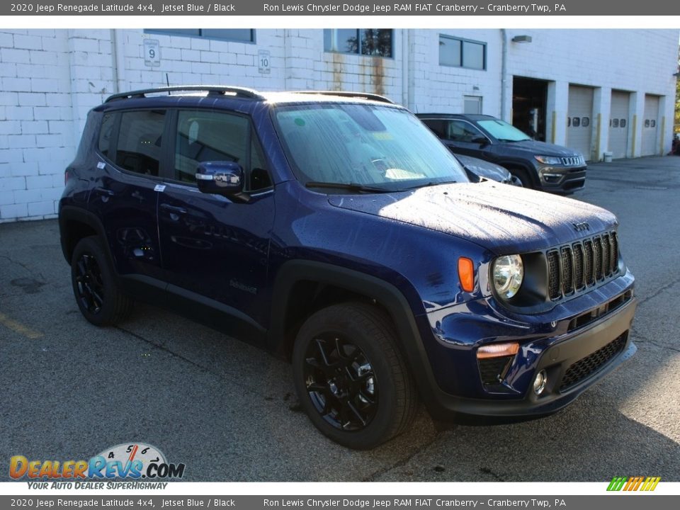 2020 Jeep Renegade Latitude 4x4 Jetset Blue / Black Photo #3